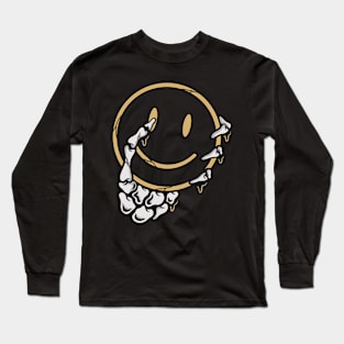 Smile and hand Long Sleeve T-Shirt